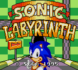Sonic Labyrinth Title Screen